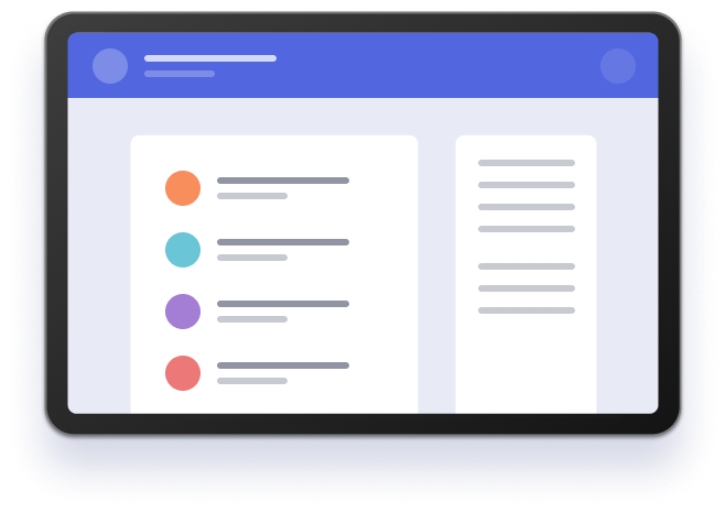 BookMark app dashboard preview